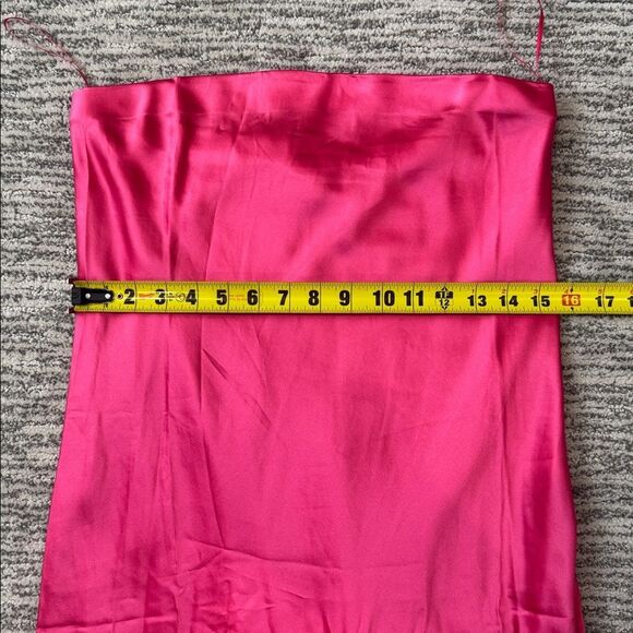 NWT Reformation Johanna Dress Silk Pink Large - Picture 8 of 13